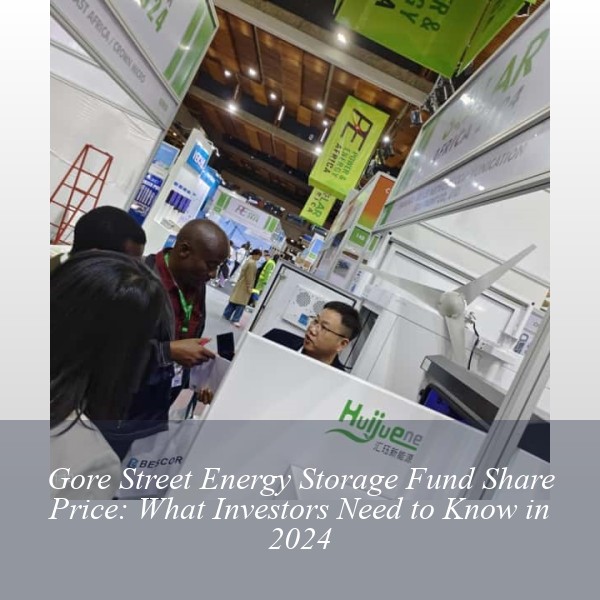 Gore Street Energy Storage Fund Share Price: What Investors Need to Know in 2024